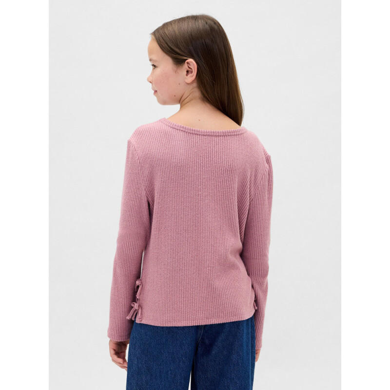 LS SNIT SIDE BOW_OCT WISPY MAUVE 902