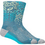 Medias Running Performance Run Sock Crew Unisex Foggy Teal/energy Aqua