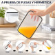 Juego De 12 Tarros Recipientes Marca Youhome Tapper Contenedores Organizadores Herméticos Cocina Plásticos Con Tapa Apilables Juego De 12 Tarros Recipientes Marca Youhome Tapper Contenedores Organizadores Herméticos Cocina Plásticos Con Tapa Apilables