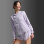 Casaca Running Aero Jacket Mujer Virtual Violet/violet Reflective