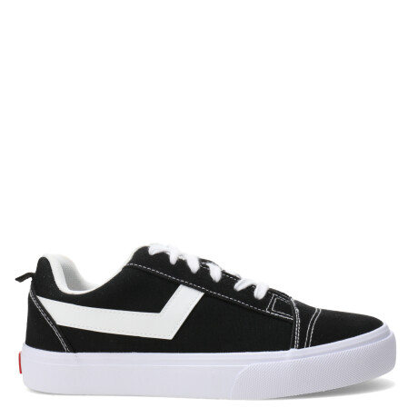 Championes de Mujer Pony Casual Lona - CF-1189-B-T-1 Negro