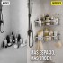 Set X2 Estantes Esquinero Organizador Baño Ducha Y Adhesivos Linea Premium Imback Color Plateado Set X2 Estantes Esquinero Organizador Baño Ducha Y Adhesivos Linea Premium Imback Color Plateado