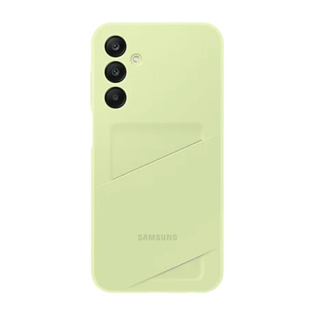 Funda Samsung Galaxy A25 5G Card Slot Case con Tarjetero Negra EF-OA256 Lime