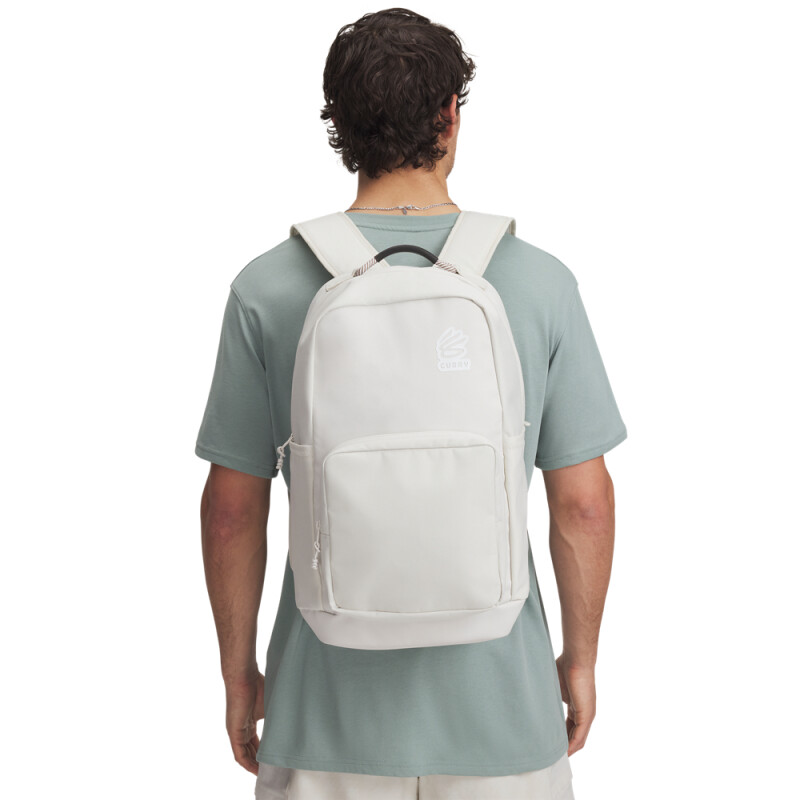 Curry Splash Backpack-WHT BLK-001