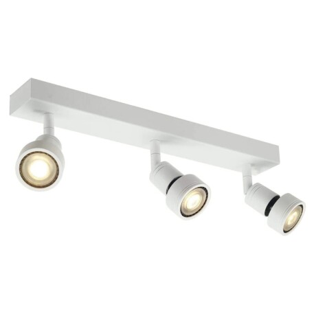 AASO Lámpara Niza Triple Orientable Blanca