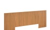 Respaldo 2 plazas continuo Chloe - Moderna Marrón