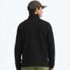 Buzo Polar Textured cierre de 1/4 hombre Tnf Black Heather