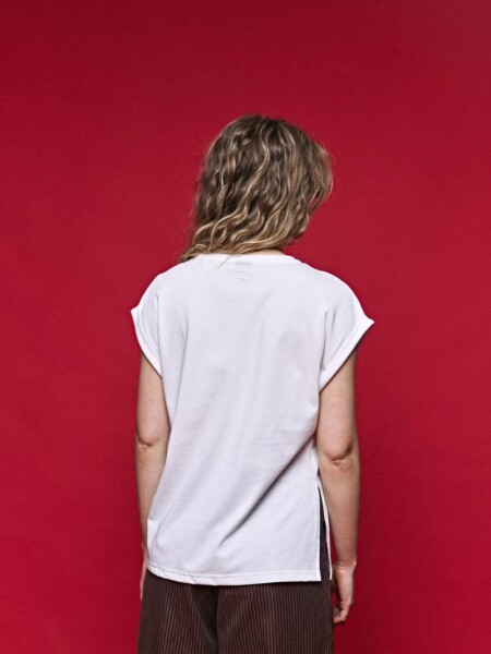 T-SHIRT D.CASSIN AIRA BLANCO