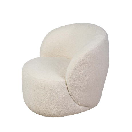 BUTACA GIRATORIA TELA NATURAL-BEIGE HARP NATURAL