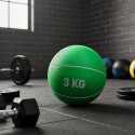 Balón de Arena para Entrenamiento sin pique 3 kg - Verde Balón de Arena para Entrenamiento sin pique 3 kg - Verde