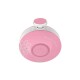 Lima Uñas Bebé Pulidor Torno Eléctrico Trimmer Redondo Rosa