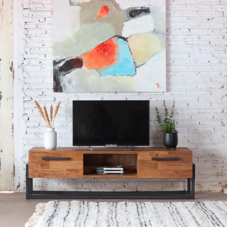 RACK MADERA NATURAL-BEIGE POTENZA NATURAL