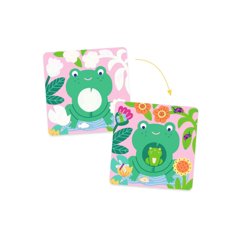 Colorear con magia usando agua: Animales bebés del jardín Colorear con magia usando agua: Animales bebés del jardín