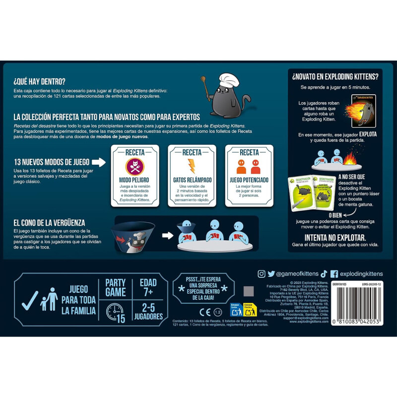 Exploding Kittens Party Pack Exploding Kittens Party Pack