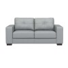 SOFA 100% CUERO - 2 CUERPOS - MODELO DOMINI - GRIS SOFA 100% CUERO - 2 CUERPOS - MODELO DOMINI - GRIS