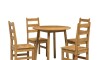 Conjunto de Comedor 4 sillas - Irlanda Natural