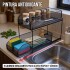 Estante Organizador Mesada Alacena Cocina 2 Cajones Multiuso Imback Color Negro Estante Organizador Mesada Alacena Cocina 2 Cajones Multiuso Imback Color Negro