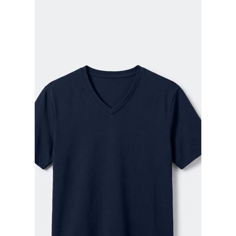 CAMISETA MM MASC AZUL OSCURO