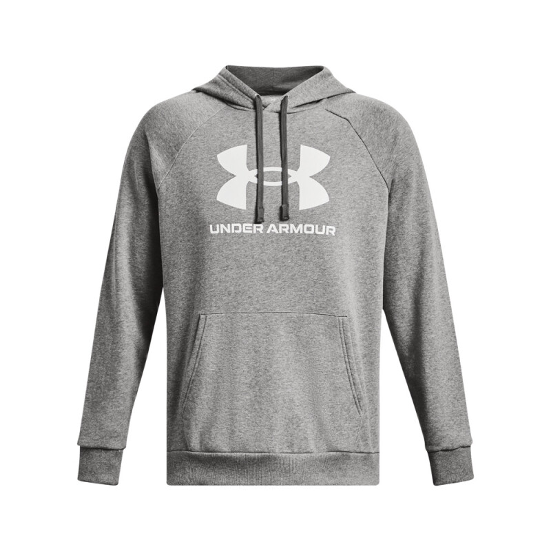 UA Rival Fleece Logo HD-GRY GRY-025