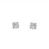 Caravanas Circulo-Plata 925-Piedra Zirconia-CA3104 conpiedra