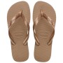Sandalias Havaianas Top Tiras Rosa Ballet Rose Gold