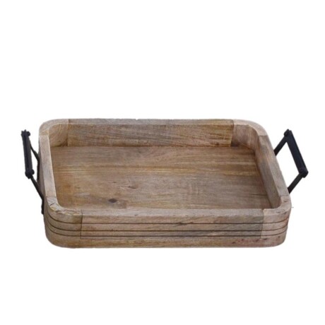 BANDEJA MADERA NATURAL-BEIGE M-24249
