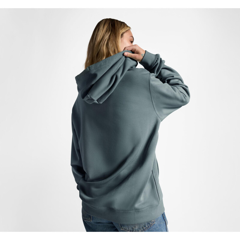 STAR CHEV EMB HOODIE FT NEWTRAL TEAL NEWTRAL TEAL