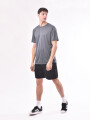 REMERA NIKOLAOS GRIS OSCURO
