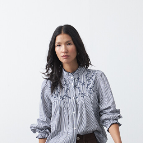 CAMISA FIRA Negro/Blanco