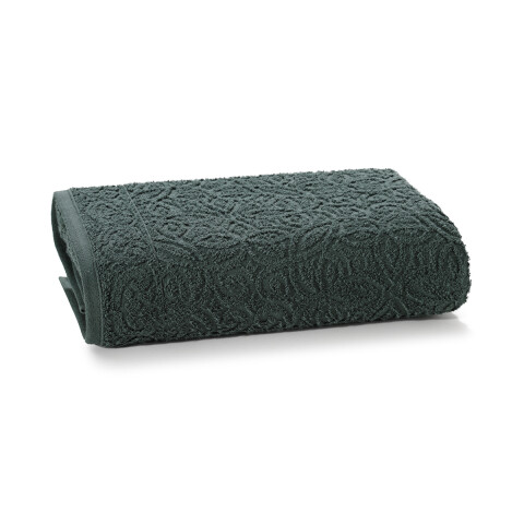 Toalla Mano Dohler Jacquard Provenza 50 x 90 cm 100% Algodón VERDE OSCURO