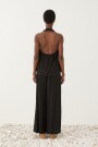 TOP HALTER DRAPEADO Negro