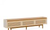 Rack de TV Dune Rattan 2.2 - Linea Manhattan Off White