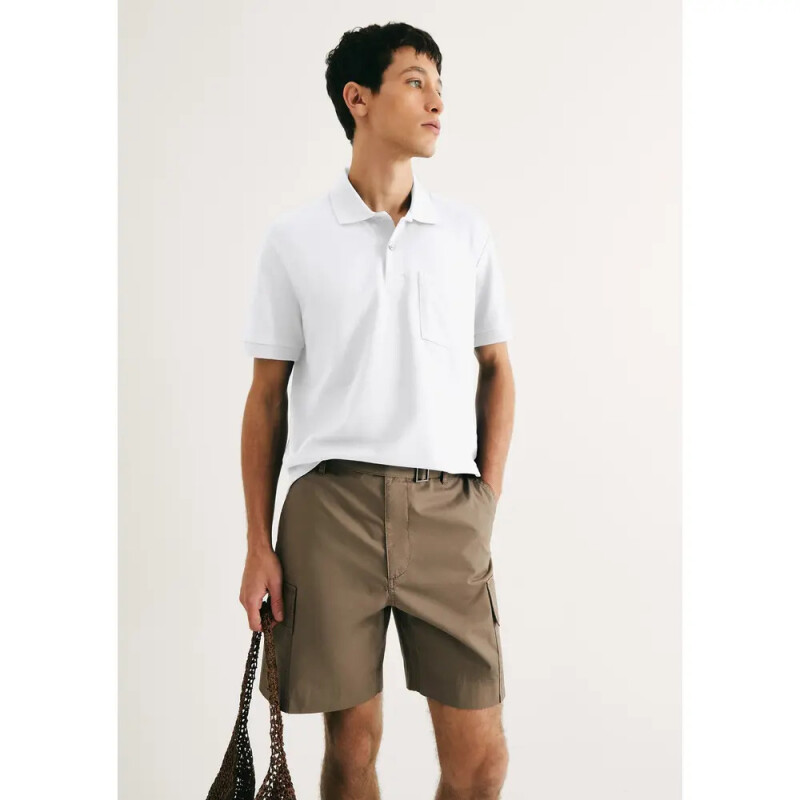 CAMISA POLO MM MASC BRANCO