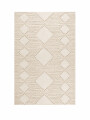 ALFOMBRA VELUTO ROMBOS BEIGE