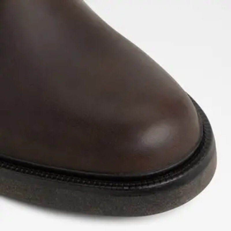 GEOFF DARK BROWN LEATHER BROWN