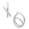 Aros 38MM Orbital Hoop Click It Silver