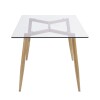 Mesa Falcon - Vidrio y Madera Mesa Falcon - Vidrio y Madera