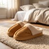 Pantufla Abierta Corderito Unisex Brown