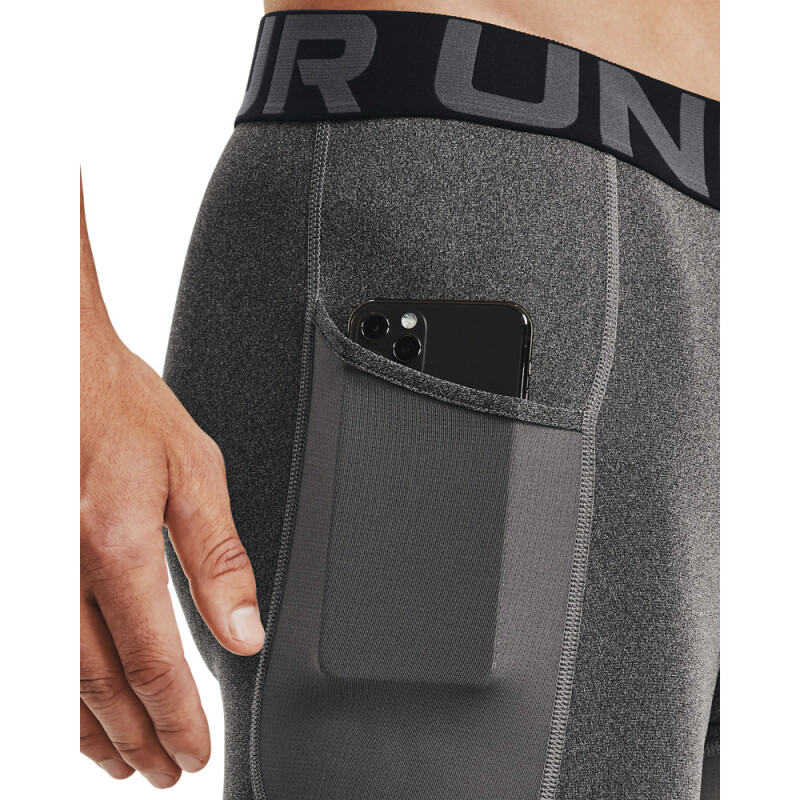 UA HG Armour Lng Shorts-WHT GRY-090