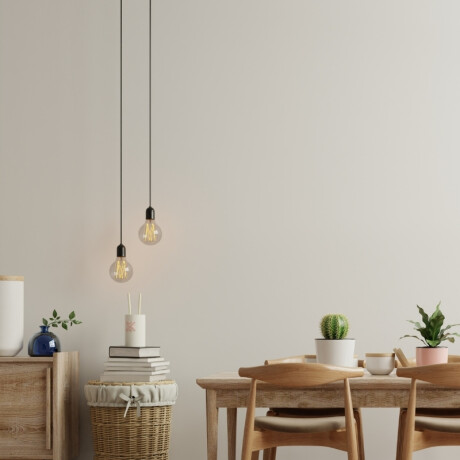 ACDH271 Lámpara Colgante Decorativa Rainbow Negra