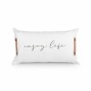 Almohadon Deco 60x36 Tusor - Pilar Enjoy