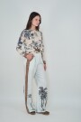 PANT MYSTIC BIRDS Blanco