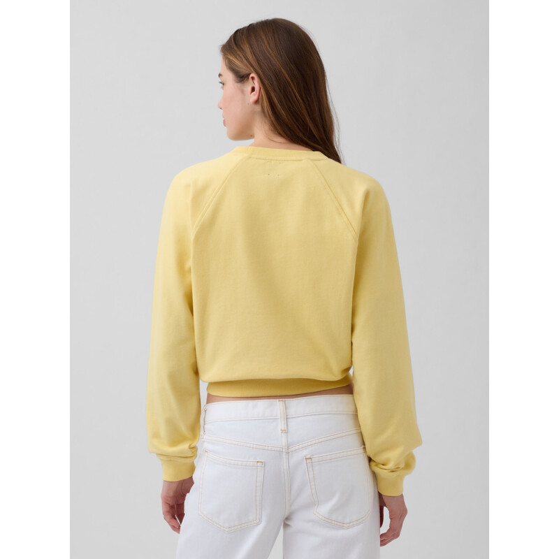 FRCH FT LOGO CREW HAVANA YELLOW