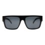 Lentes De Sol Polarizada Atributos Cuadrado Gris/Negro