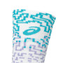 Medias Running Performance Run Sock Crew Unisex White/energy Aqua/fresh Air