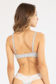 Bralet lestes Gris melange