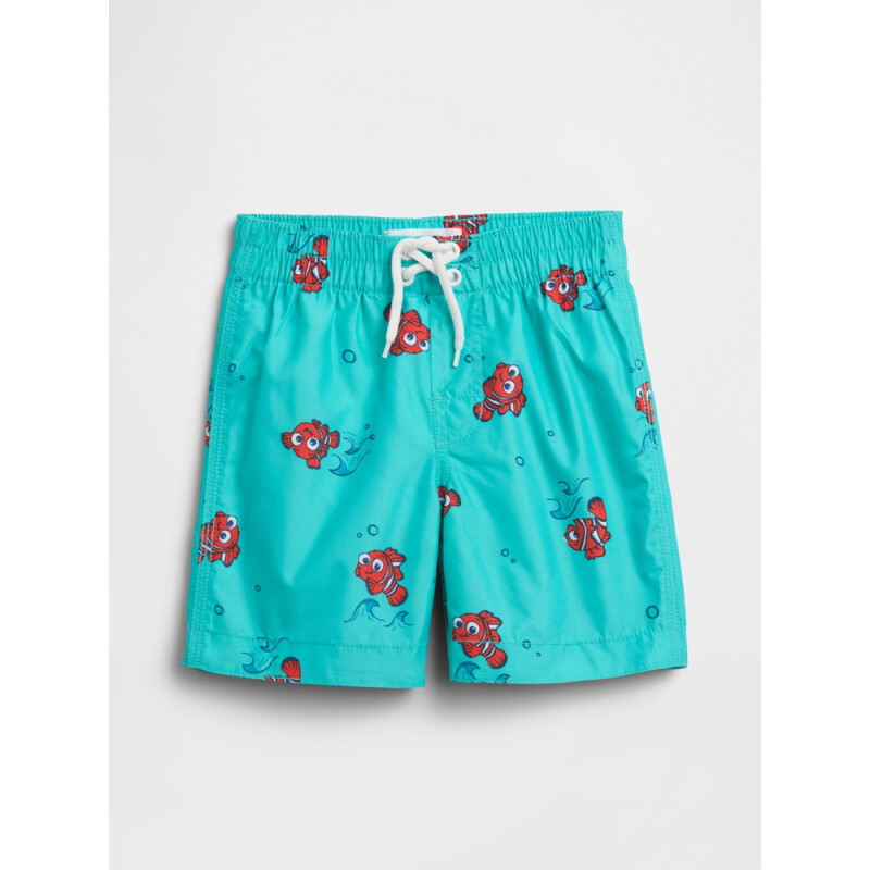 V-DIS SWIM TRUNK AQUA TROPIC