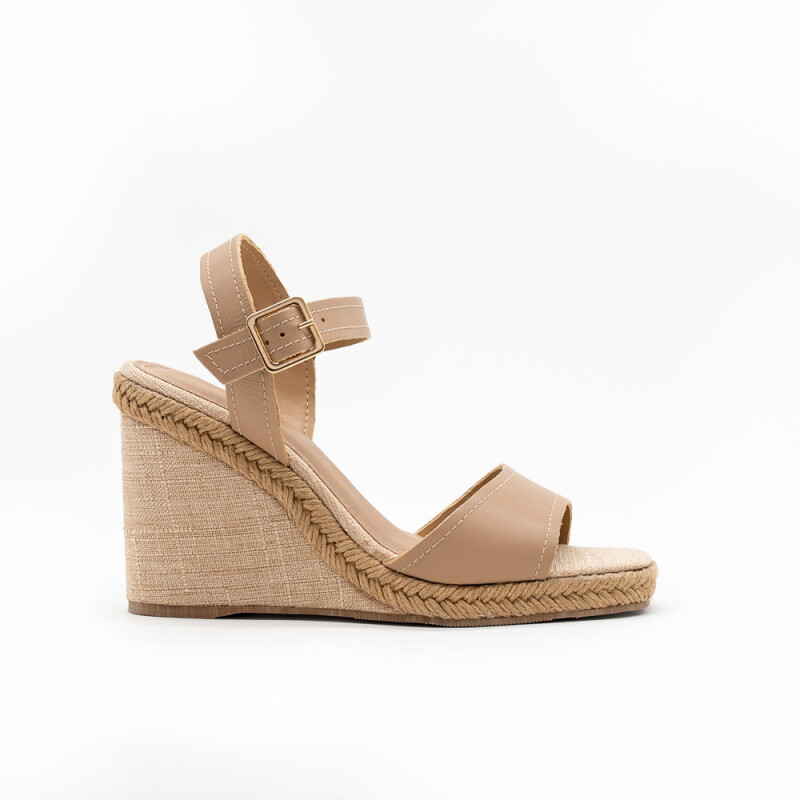 Sueco CUERO CAMEL FENDI