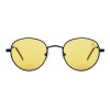 Lentes de Sol Chilli Beans Unisex Rodas Negro - Amarillo