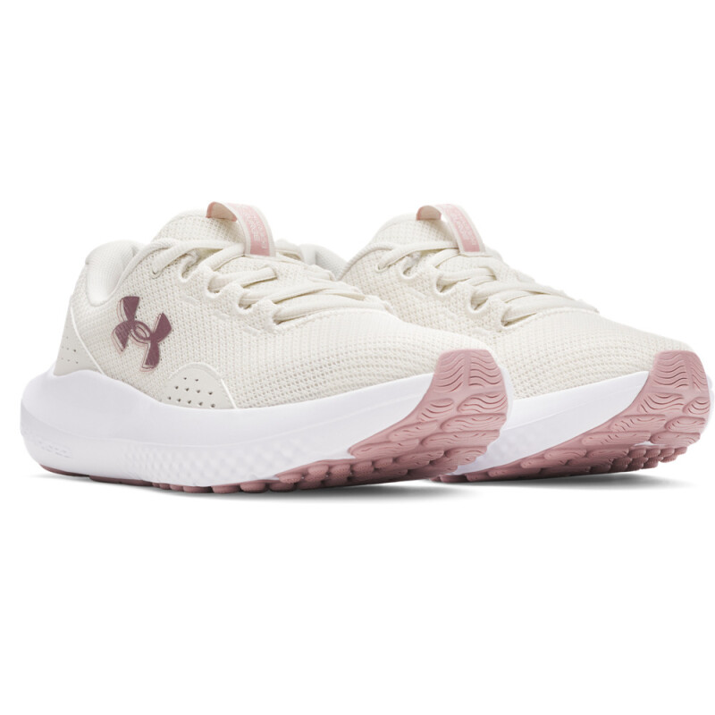 UA W Charged Surge 4-GRN WHT-110